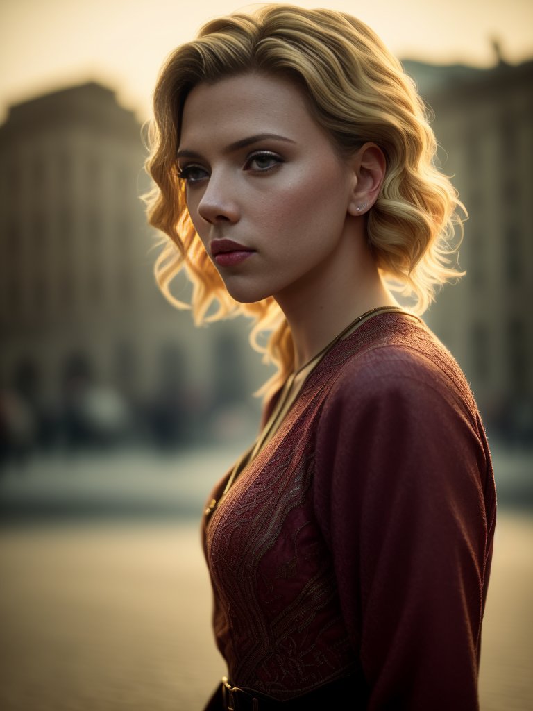 00494 1921325210 Scarlett Johansson in Russia Moscow Red Square 1945 year Soviet Union style military natural skin texture 24mm 4k textur